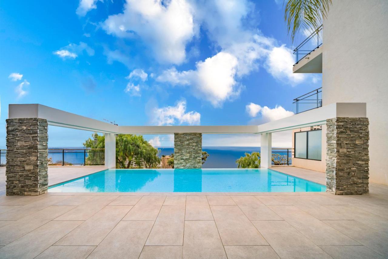 Ferienwohnung Frontiere Monaco, Terrasse Vue Mer, Tour Odeon - Ap Beausoleil Exterior foto